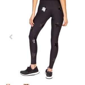 Ultacore Black Star high leggings , Nero/patent , never worn. Size medium.